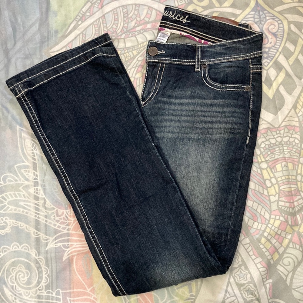 Maurices Faded Jeans